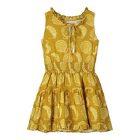Poppet & Fox - Kid's Marrakech Peacock Swing Dress