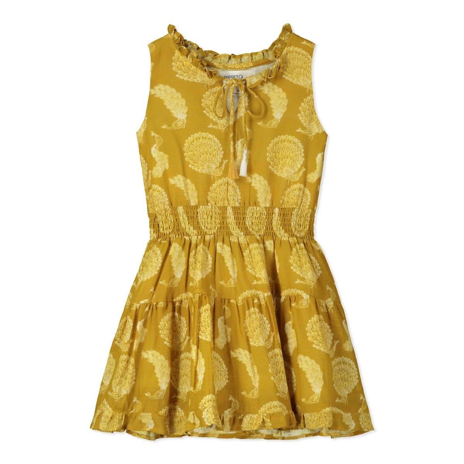 Poppet & Fox - Kid's Marrakech Peacock Swing Dress
