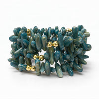 Sahira Jewelry Design - Sea Glass Wrap Bracelet