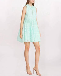 Bb Dakota - Papaya Flounce Dress