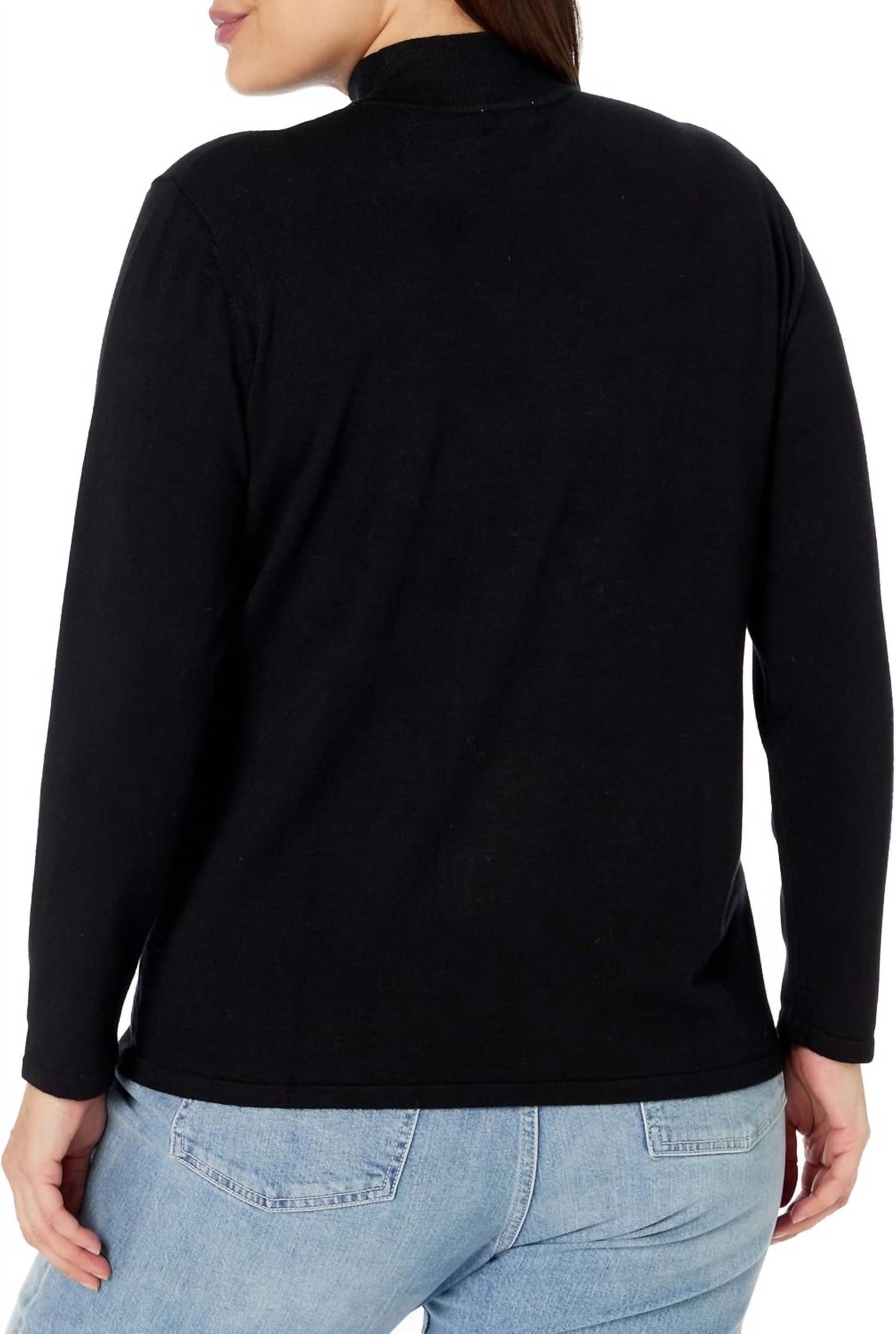Multiples - Mock-neck Sweater