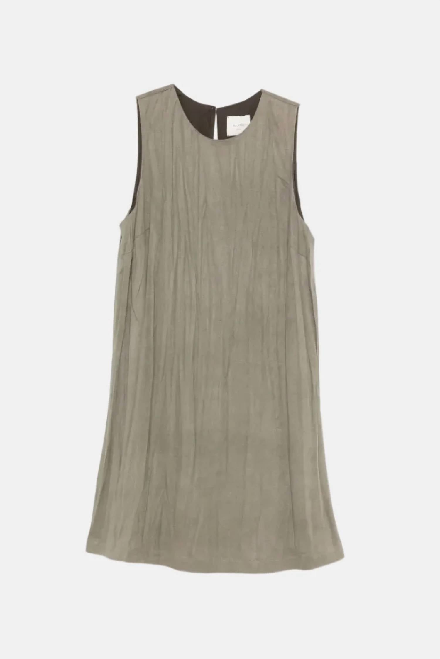 Alysi - Women's Wrinkled Dress