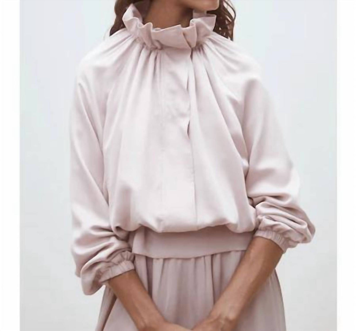 Suncoo - Dorian Short Satin Jacket