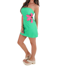 Day + Moon - Women's Bloom Babe Strapless Mini Dress