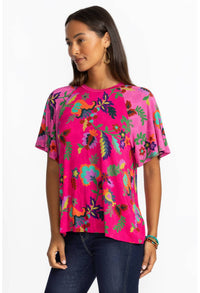 Johnny Was - The Janie Favorite Flutter Raglan Sleeve Tee Top