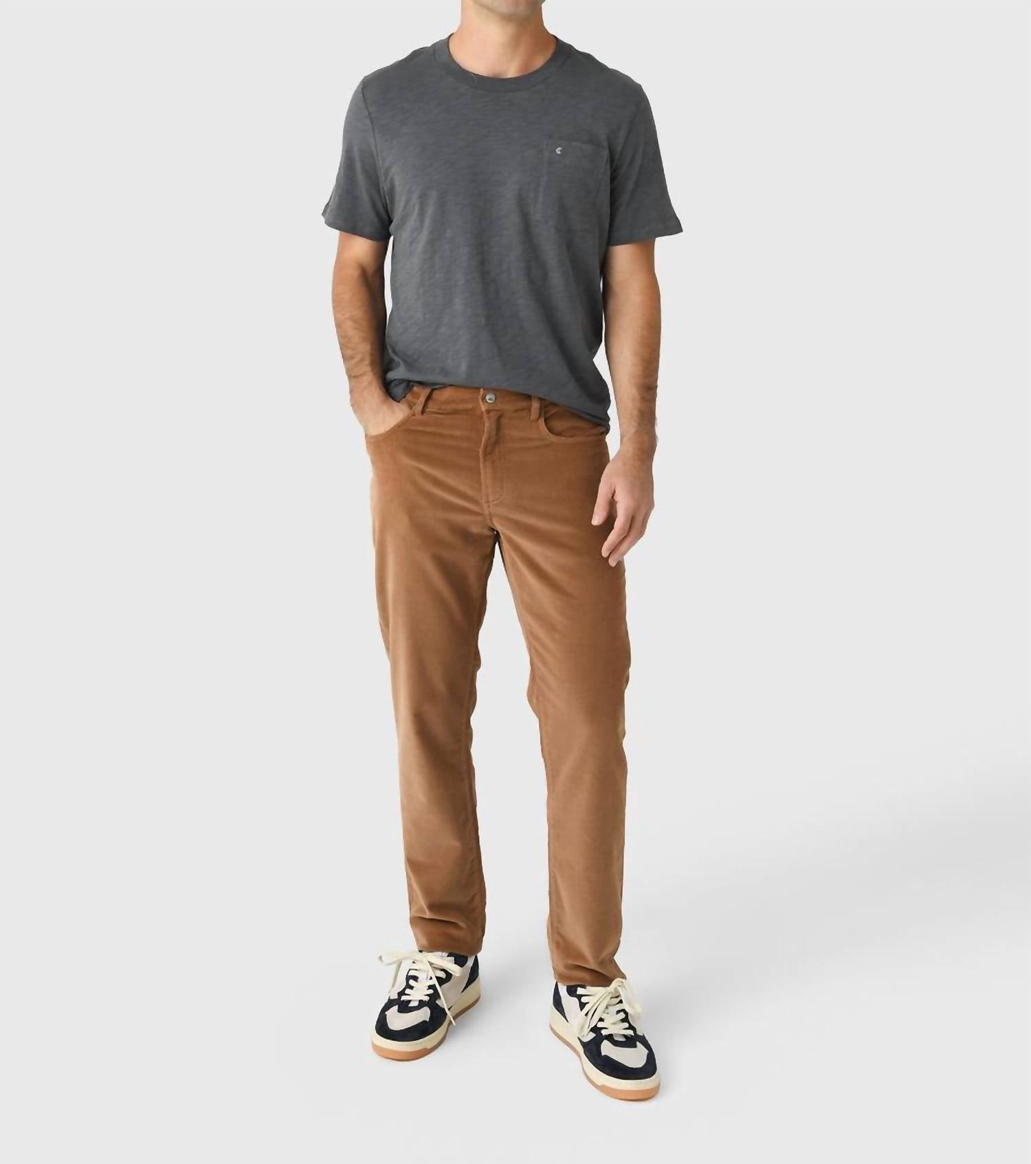 Faherty - Stretch Terry Corduroy Pants