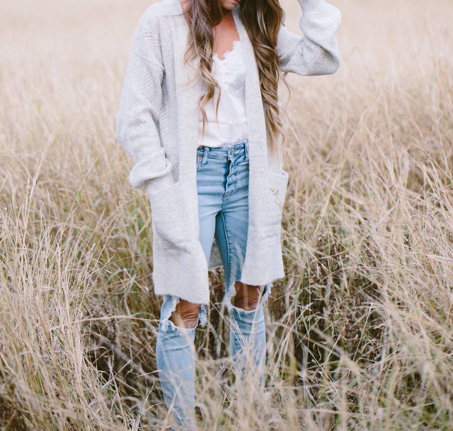 Hem & Thread - Cozy Knit Casual Friday Cardigan