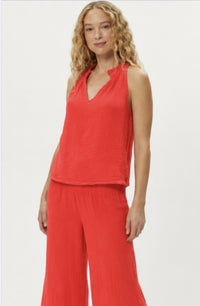 Michael Stars - Viola Split Neck Tank