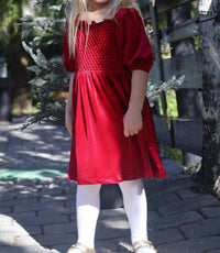 Little Grey - Hand Smocked Dress