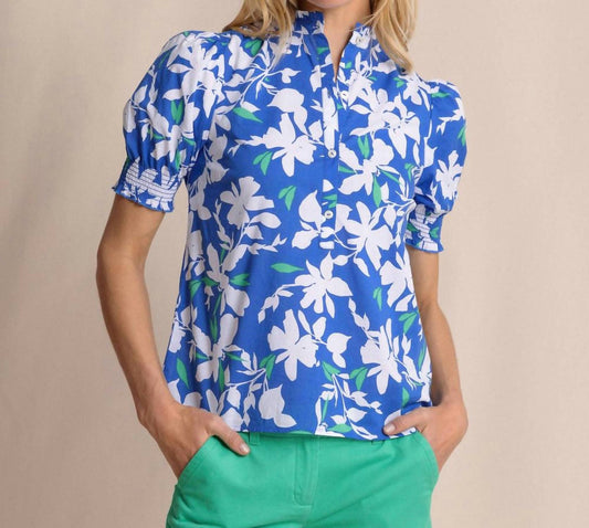 Southern Tide - Short Sleeve Meadow Blossom Bay Top