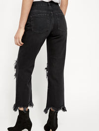Free People - Distressed Maggie Mid Rise Jeans
