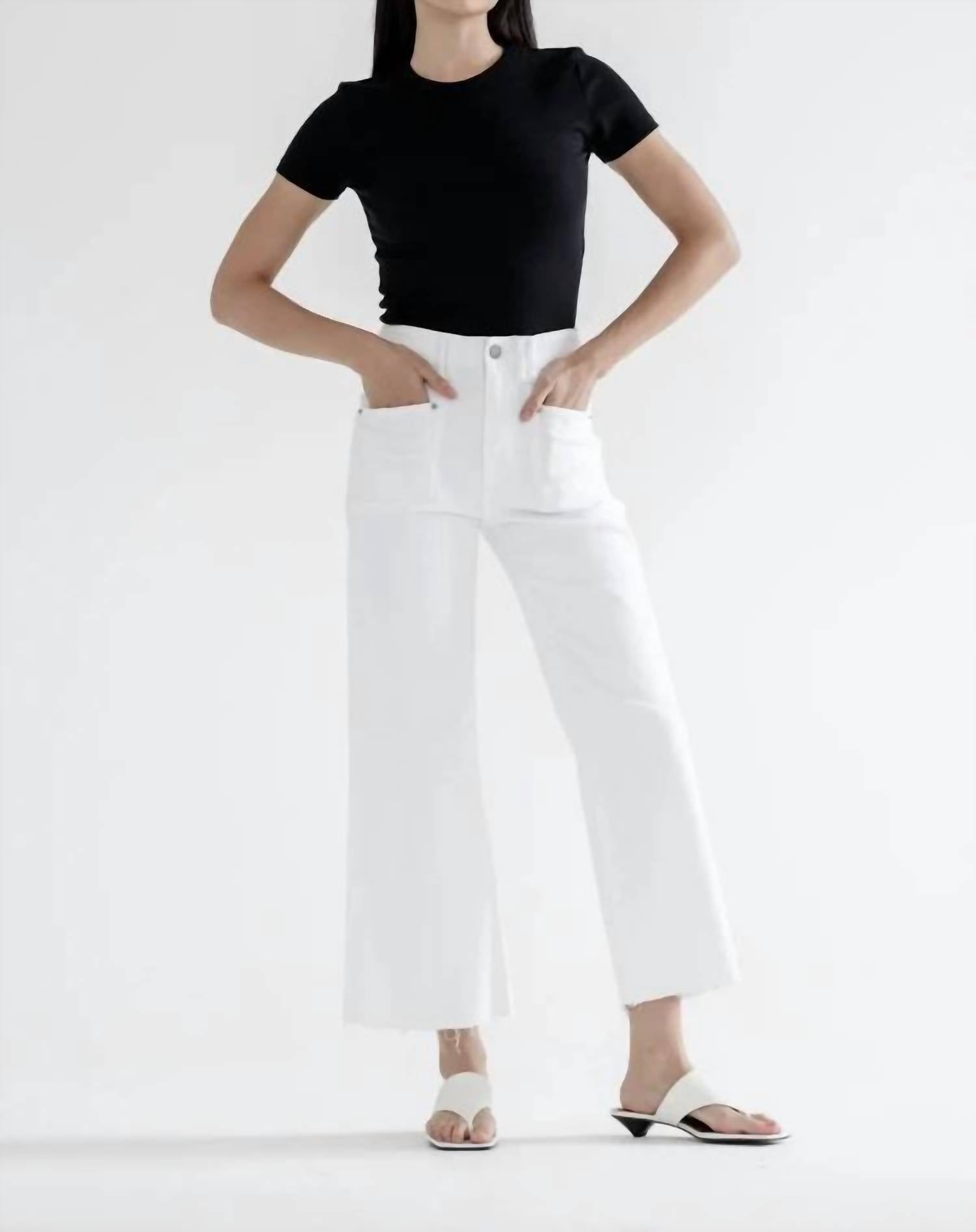 Mica Denim - High Rise Flare Jeans