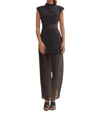 Curaae - Bond Sleeveless Mesh Maxi Dress