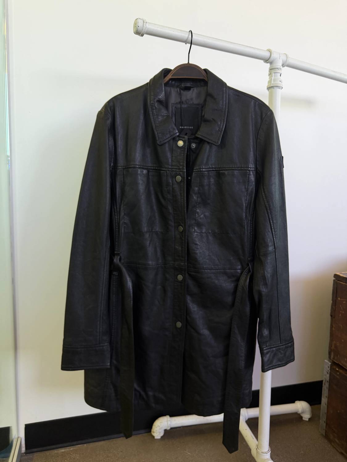 Mauritius - Gennie Regular Fit Leather Jacket