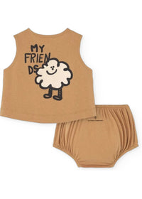 The Animals Observatory - Baby's Newt Top And Bottom Set