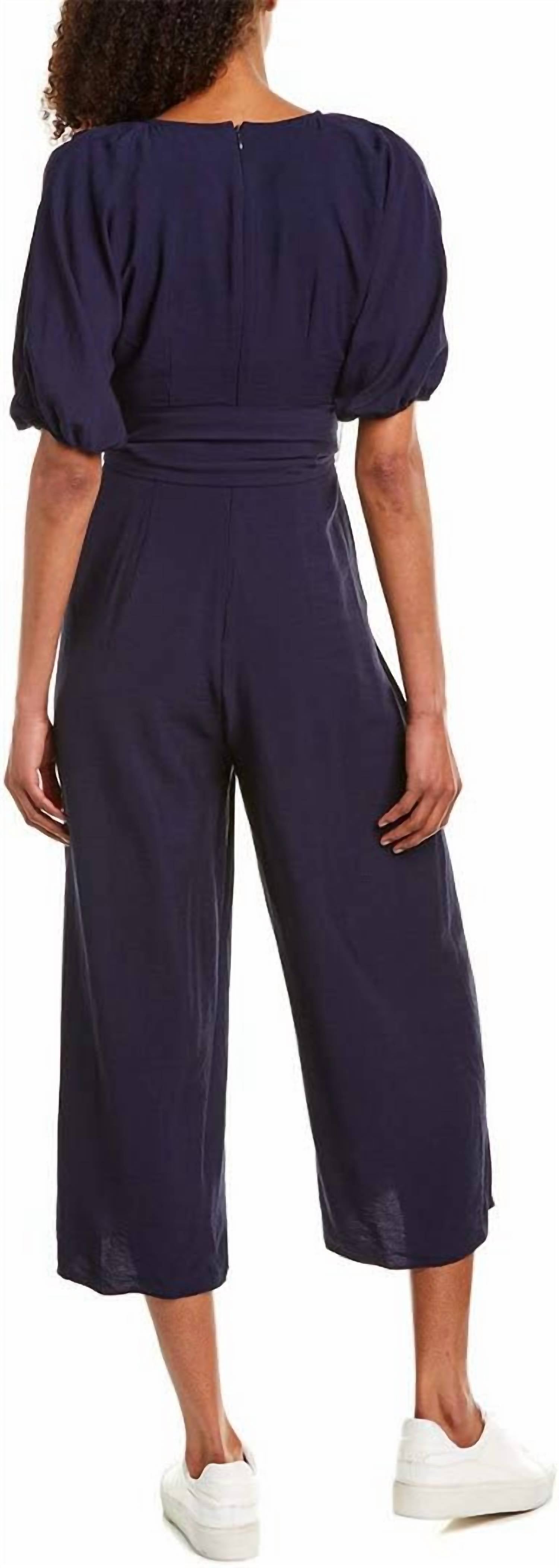 Keepsake - Luminous Wide Leg Cropped Jumpsuit