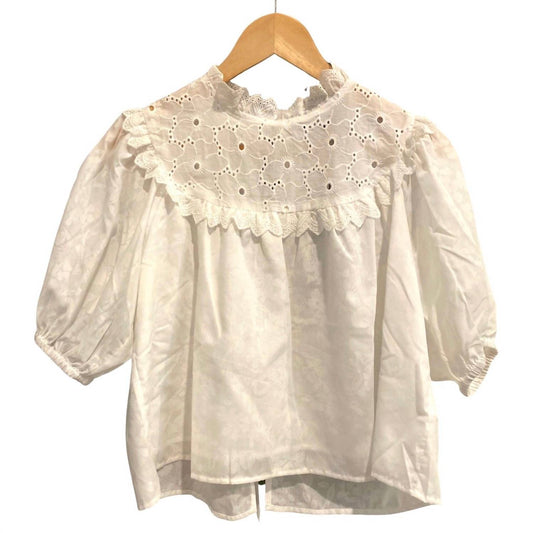 En Saison - Women's Jacquard Cotton Top