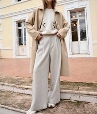 Molly Bracken - Woven Wide Leg Pants