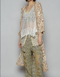 Pol - Vintage Lace Trail Duster