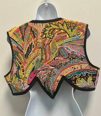 Etro - Women's Paisley Beaded Embroidered Vest