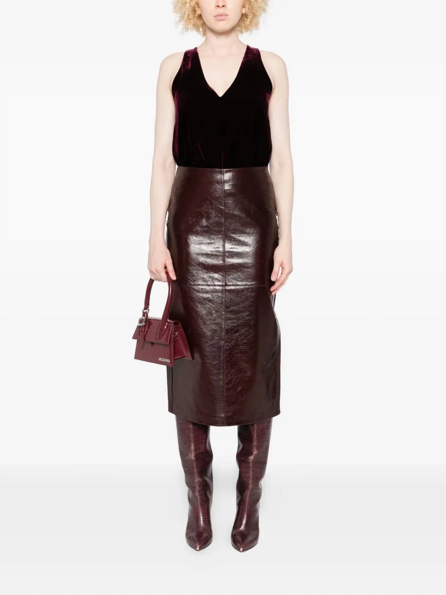 Forte Forte - Velvet V Neck Top