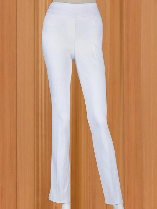 Renuar - Women's Brushed Twill Pull On Pant