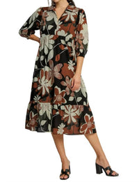 Ulla Johnson - Floral Abstract Print Dress