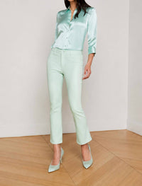 L'Agence - Tati High Rise Crop Micro Bootcut Jean