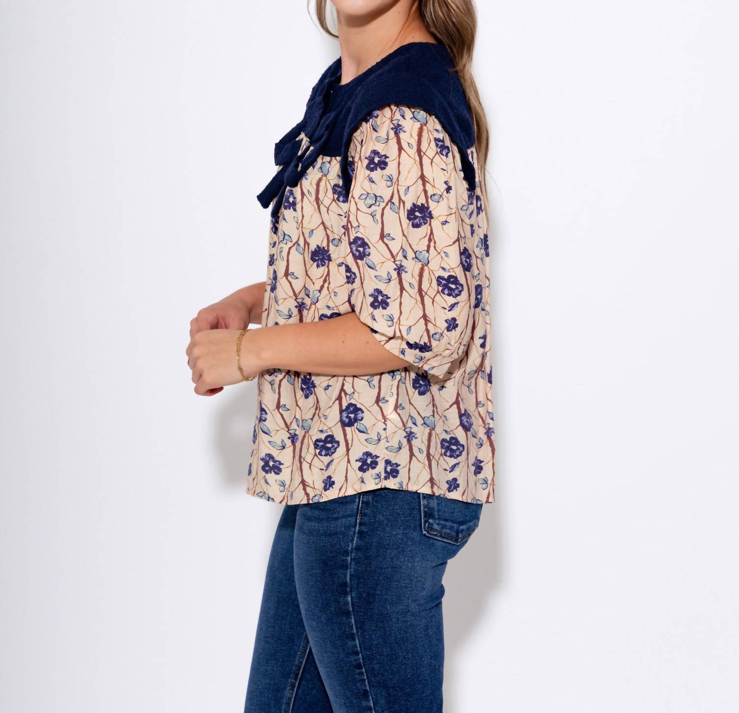 Voy - Bow To Bloom Top