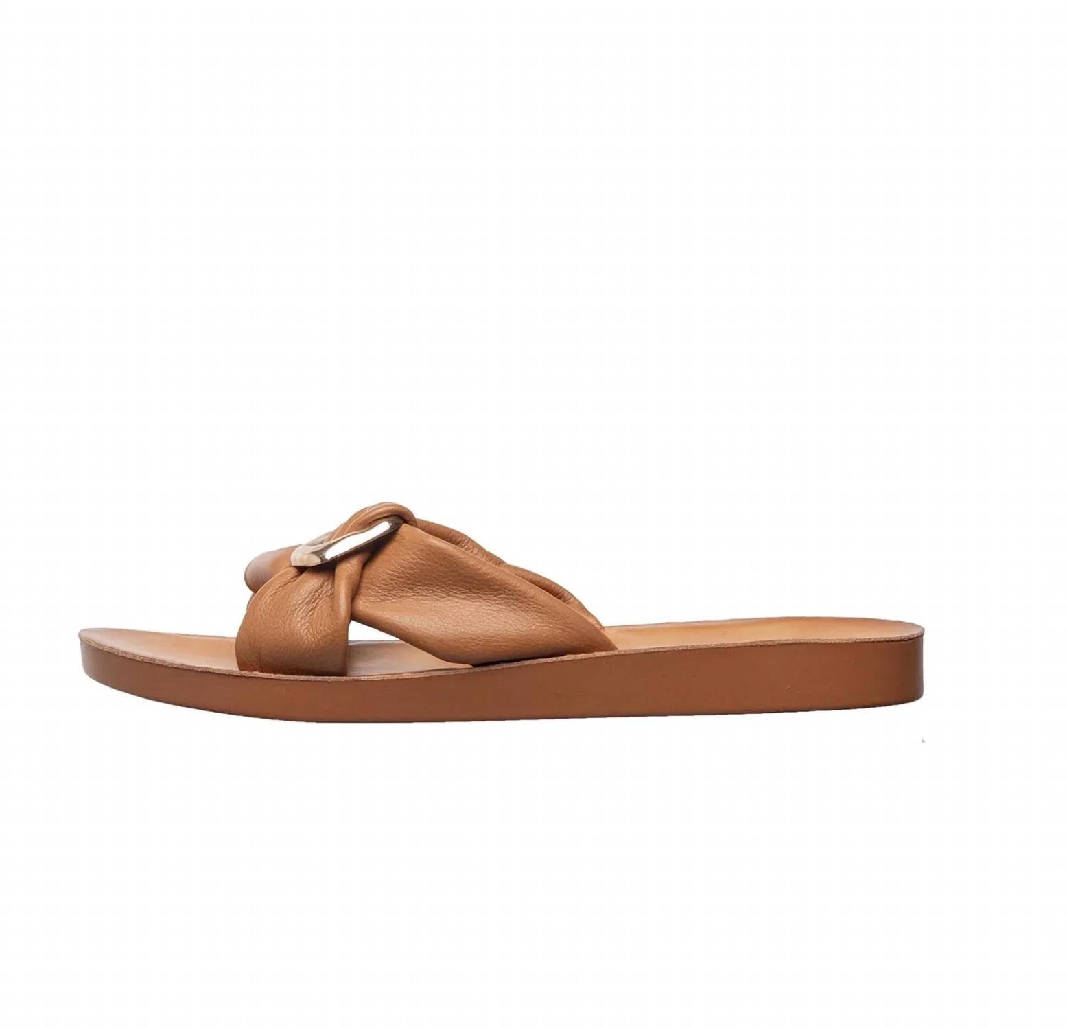 Antelope - Women's Ashley Leather Bow Slide Sandals