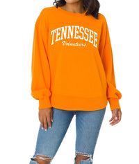 Flying Colors Apparel - Tennessee Volunteers Yvette Crewneck Sweatshirt