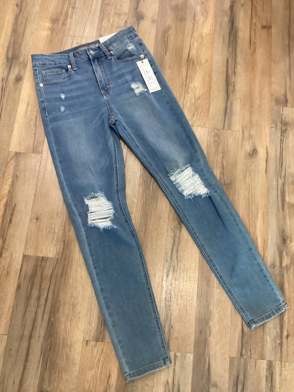 Just Usa - Women's Bl Des High Rise Skinny Denim