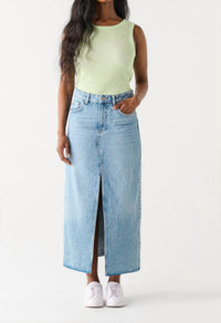 Dex - Women's Maxi Denim Skirt