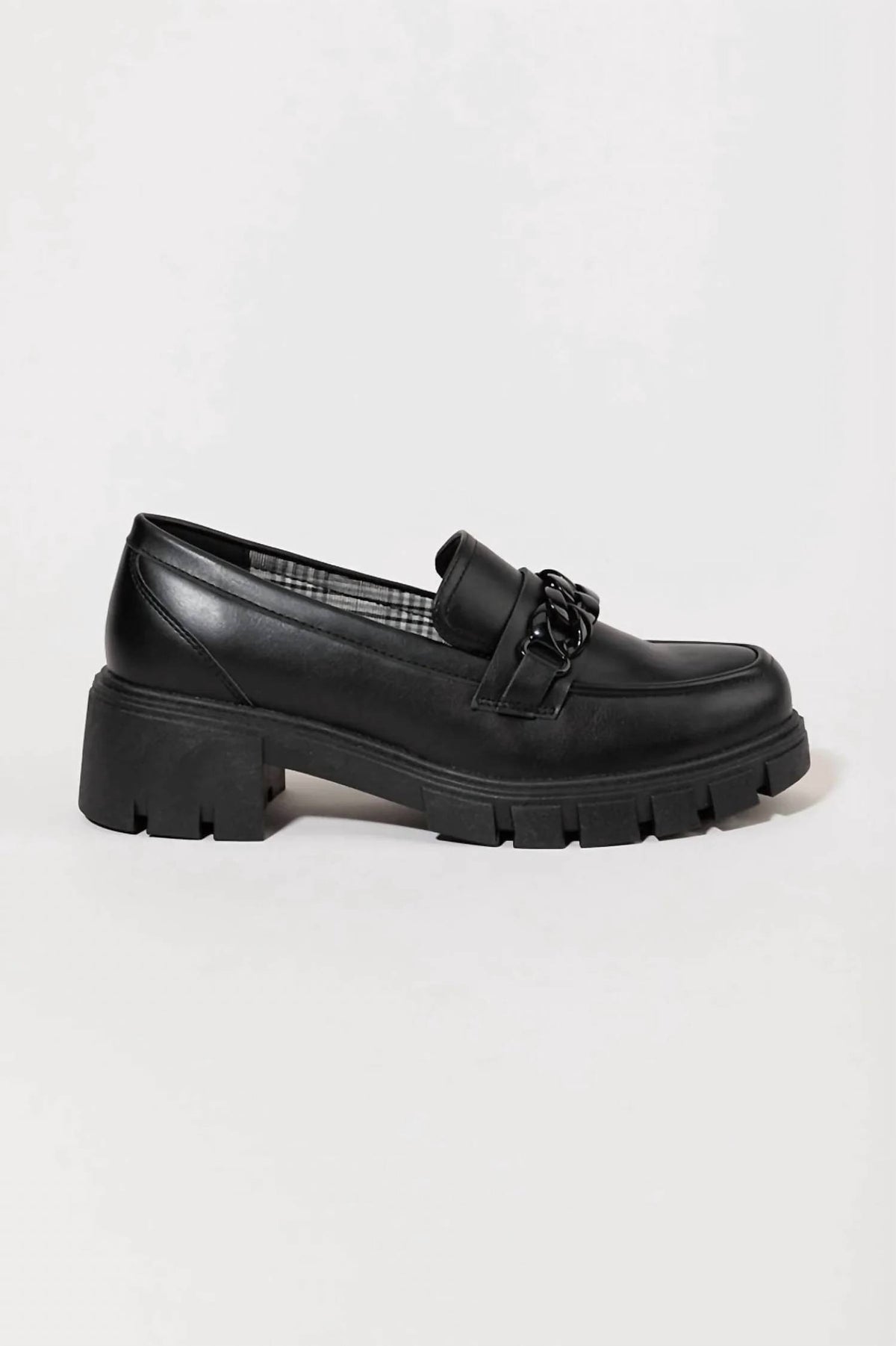 Jellypop - Women's Una Chunky Chain Loafers