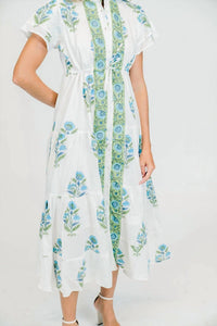 Victoria Dunn - Magnolia Flutter Midi Dress