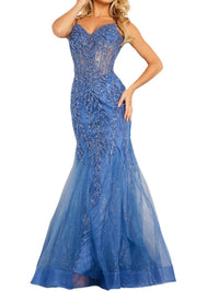 Jovani - MERMAID EMBELLISHED DRESS