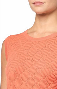 Multiples - Scoop Neck Sweater Tank Top