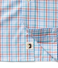 Duck Head - Men's Brody Plaid Performance Poplin Sport Shirt