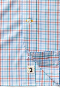 Duck Head - Men's Brody Plaid Performance Poplin Sport Shirt