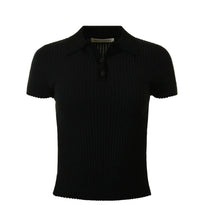 White + Warren - Women's Cotton Ribbed Polo