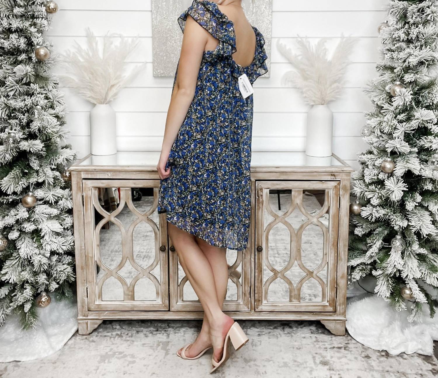 Jade By Jane - Say It Isn't So Short Sleeve Smocked Mini Dress