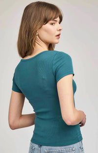Gentle Fawn - Shayleen Scoop Neck Tee