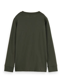 Scotch & Soda - Long Sleeved Artwork T Shirt