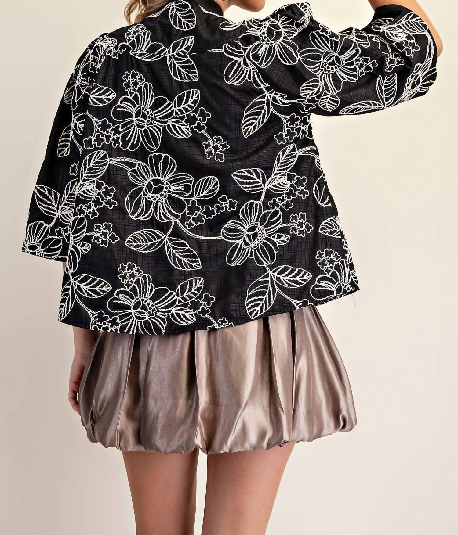 Glam - Anflo Floral Top