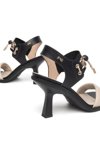 NeroGiardini Women's Utility Heel in nero ivory - women's heels - view 4