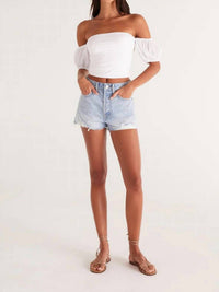 Z Supply - Classic Hi-rise Denim Short
