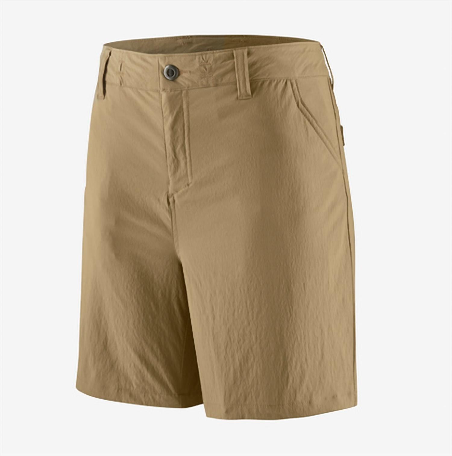 Patagonia Quandary Hiking Shorts - 7" in classic tan - women's shorts - alternate view