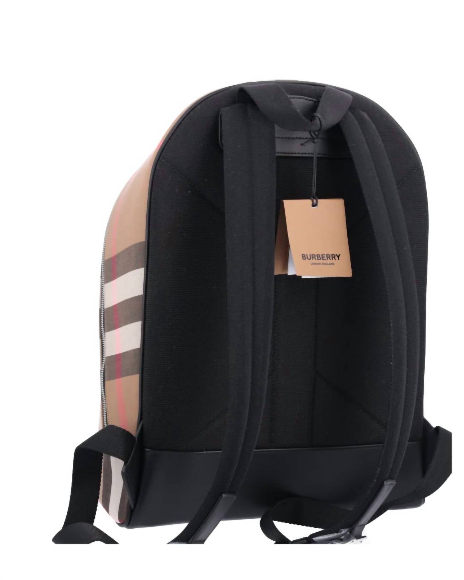 Burberry - Women's Jeff Canvas Backpack
