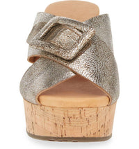 Chocolat Blu - Women's Galaxy Criss Cross Platform Slide