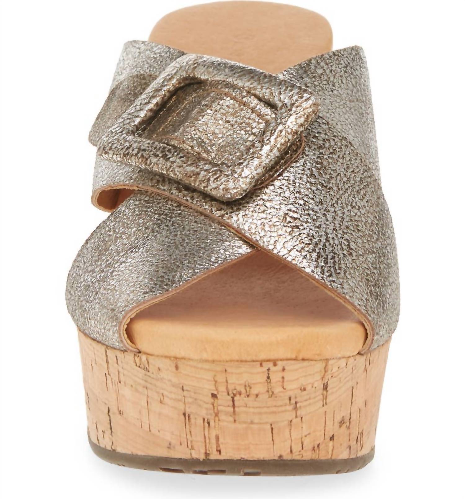 Chocolat Blu - Women's Galaxy Criss Cross Platform Slide